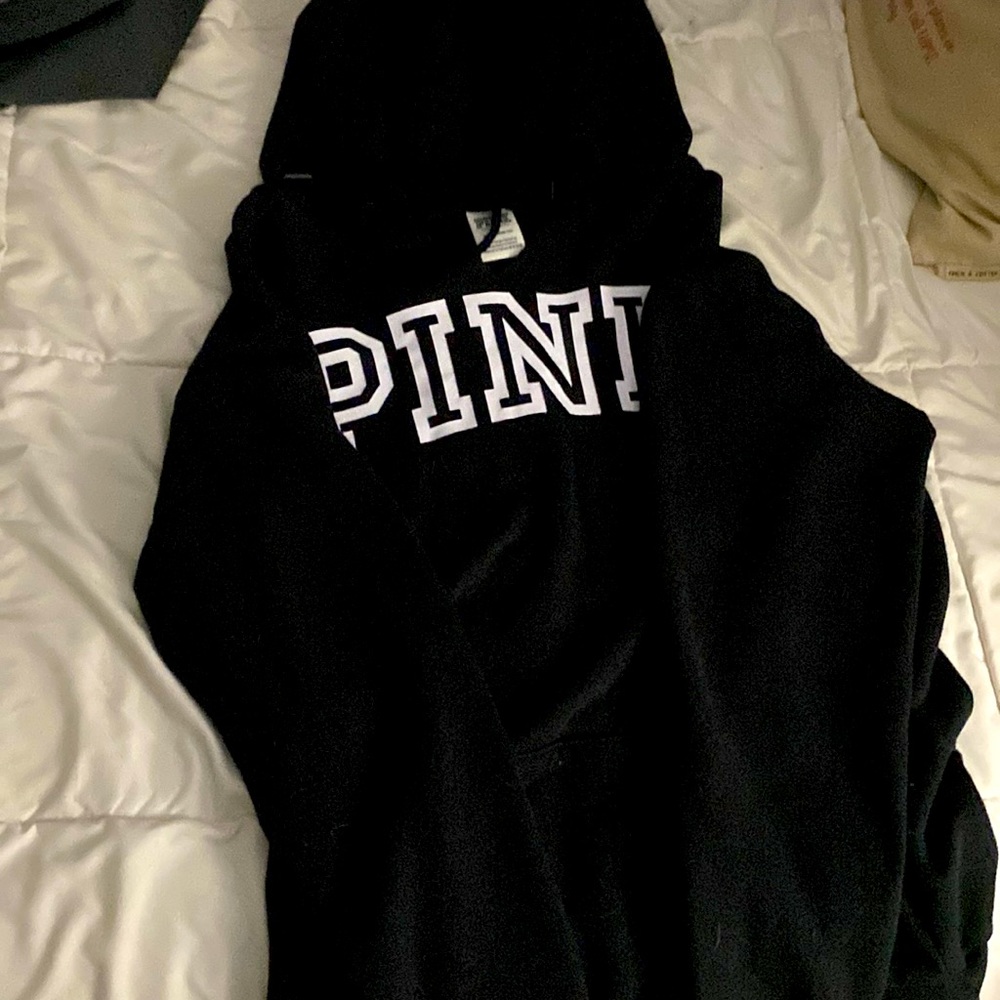 Pink hoodie